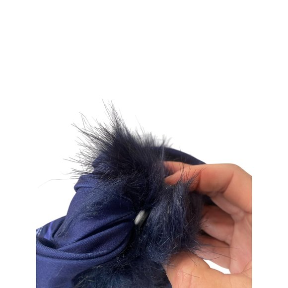 Krimson Klover Blue Pompom Beanie HAT Apres Ski removable Pom Nordic skis NWT main image 9